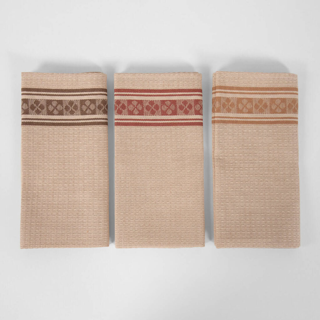 Kjøkkenhåndkle-sett nr. 37 2 set of kitchen towels no 37, 3pc.