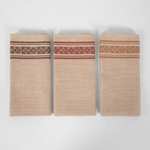 Kjøkkenhåndkle-sett nr. 37 6 set of kitchen towels no 37, 3pc.