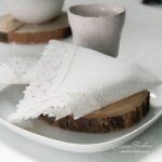 NORA Bordserviett liten hvit