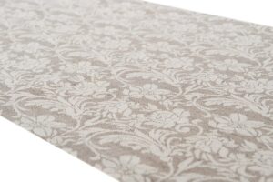 FLORA Løper beige 5 FLORA Løper beige