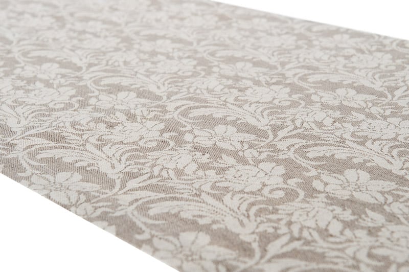 FLORA Løper beige 1 FLORA Løper beige