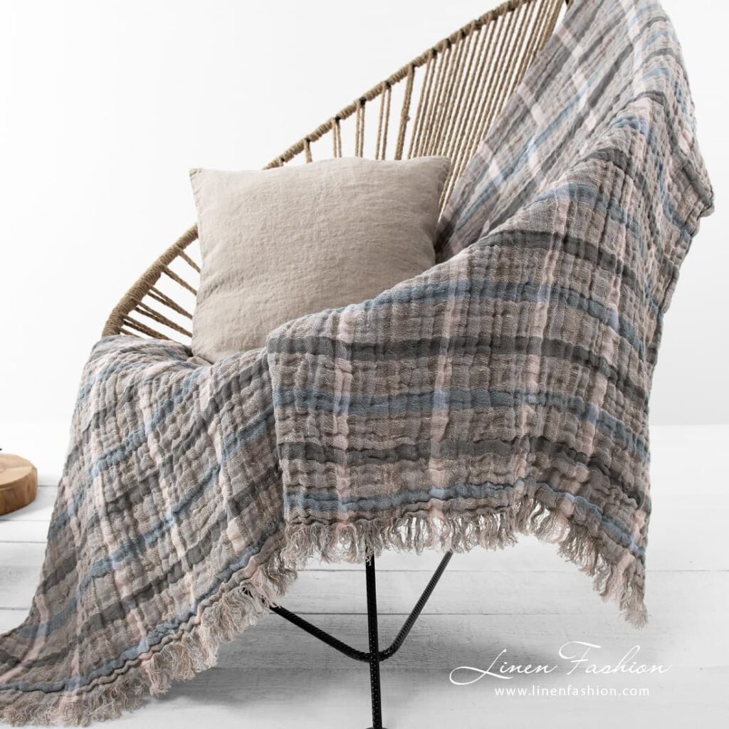 KARRA checked blanket