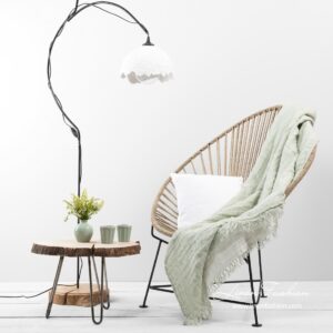 FARGO Pledd lys grønn 10 FARGO Pledd lys grønn