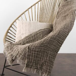 RUDI Pledd brun 10 RUDI Pledd brun