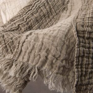 RUDI Pledd brun 11 RUDI Pledd brun