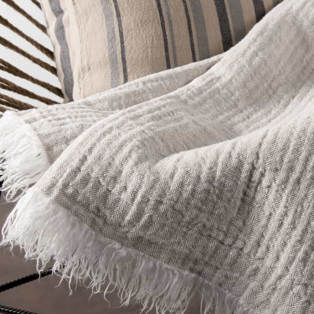 IGI Pledd beige 3 IGI Pledd beige - Bilde 3