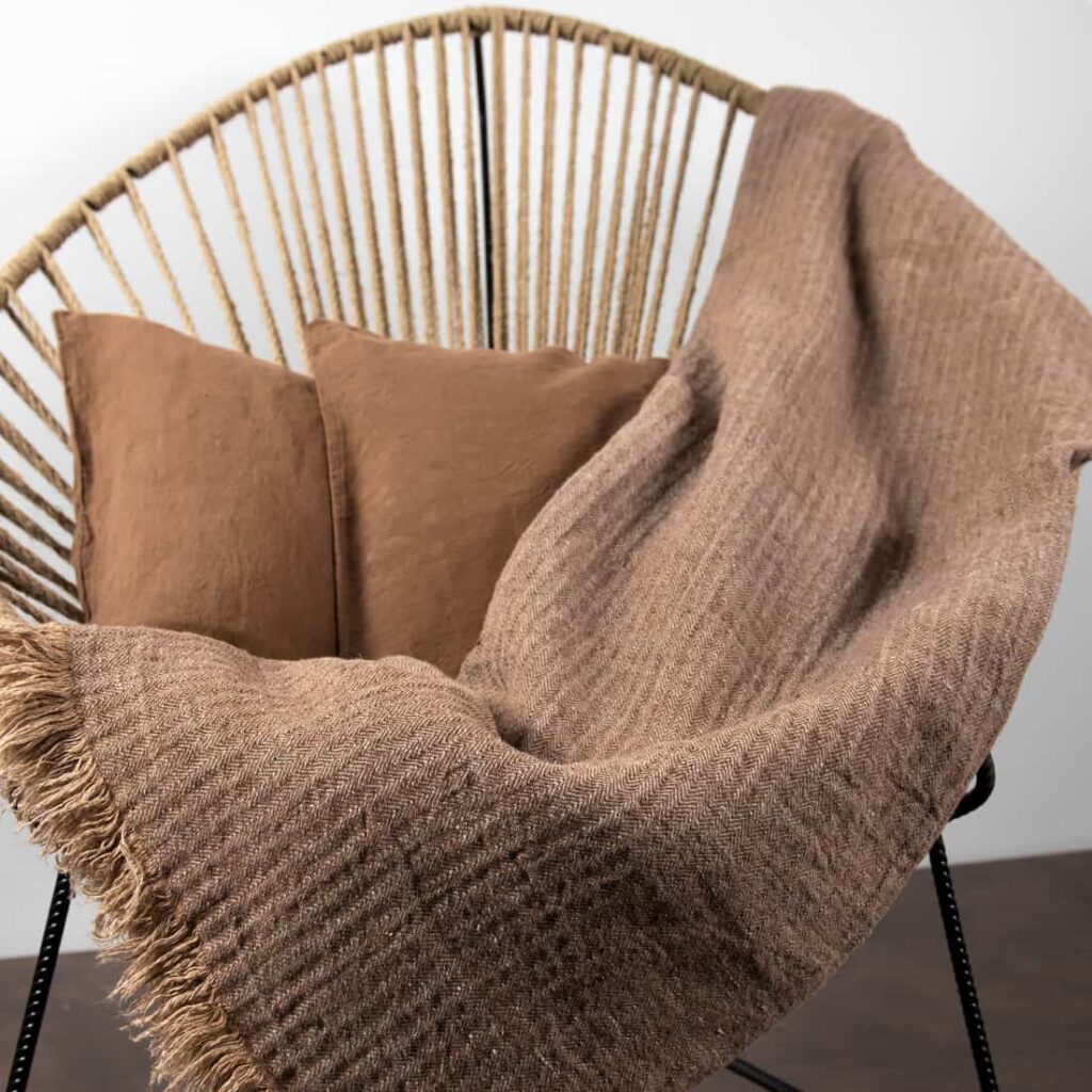 IGI Pledd brun 2 IGI Pledd brun - Bilde 2