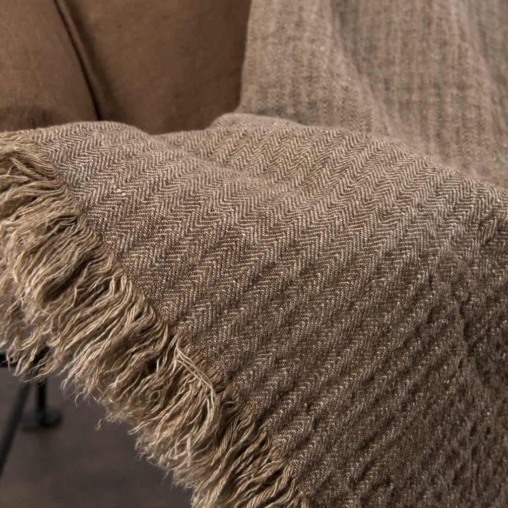 IGI Pledd brun 3 IGI Pledd brun - Bilde 3