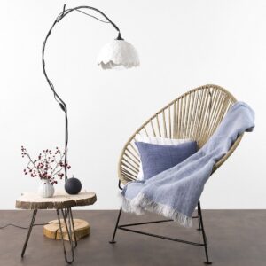 BIZA Pledd lyseblå 7 BIZA Pledd lyseblå