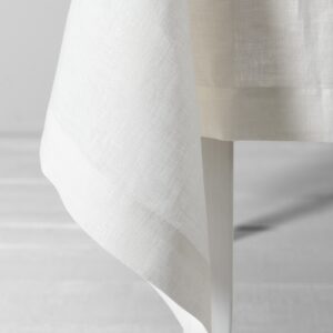 ORSON Duk hvit 18 Off-white tablecloth, folded hem