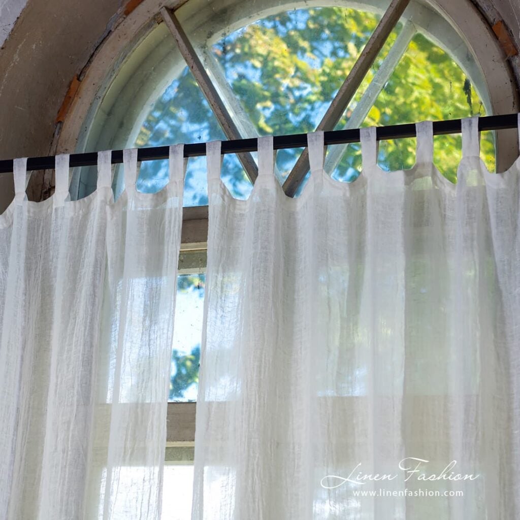 BOHEMIA Gardin hvit 2 White curtain BOHEMIA.