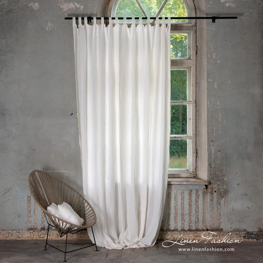 Atlanta white curtain.