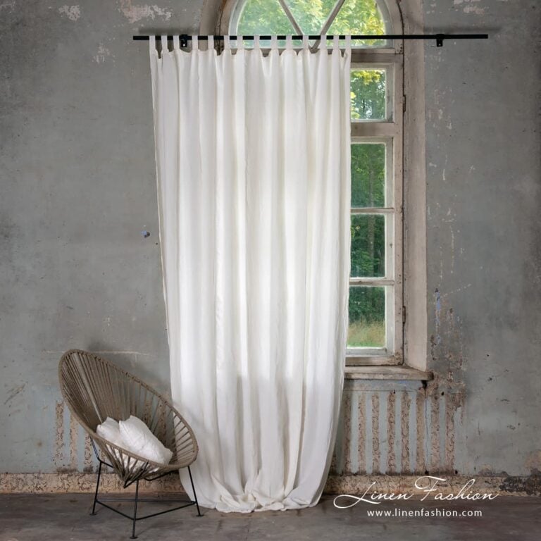 Atlanta white curtain.