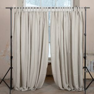 natural linen curtains