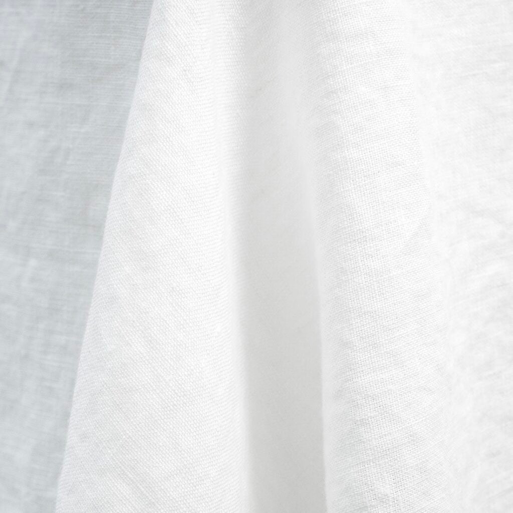 GAMMA Duk hvit 3 Off-white linen tablecloth, plain weave