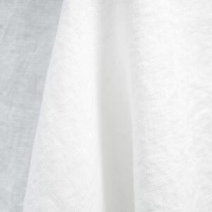 GAMMA Duk hvit 9 Off-white linen tablecloth, plain weave