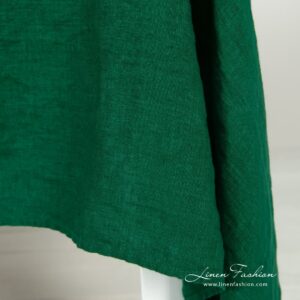 GAMMA Duk smaragdgrønn 8 Emerald green linen tablecloth, specially washed