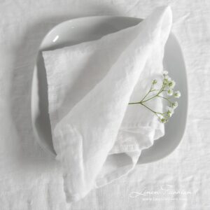 PORTO white napkin