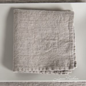 NARA grey linen napkin