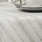 ORNA Duk rund/oval hvit