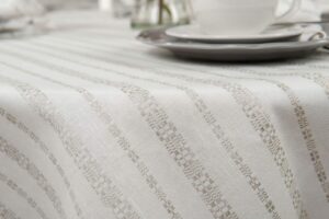 ORNA Duk rund/oval hvit 6 ORNA Duk rund/oval hvit