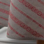 ORNA Duk rund/oval rød