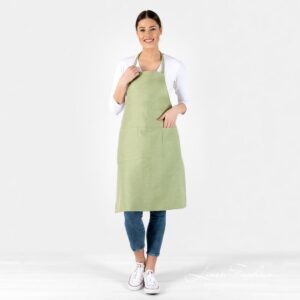 CANDY linen cotton apron