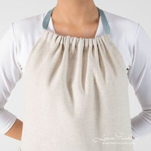 JAVA linen cotton apron with neck straps