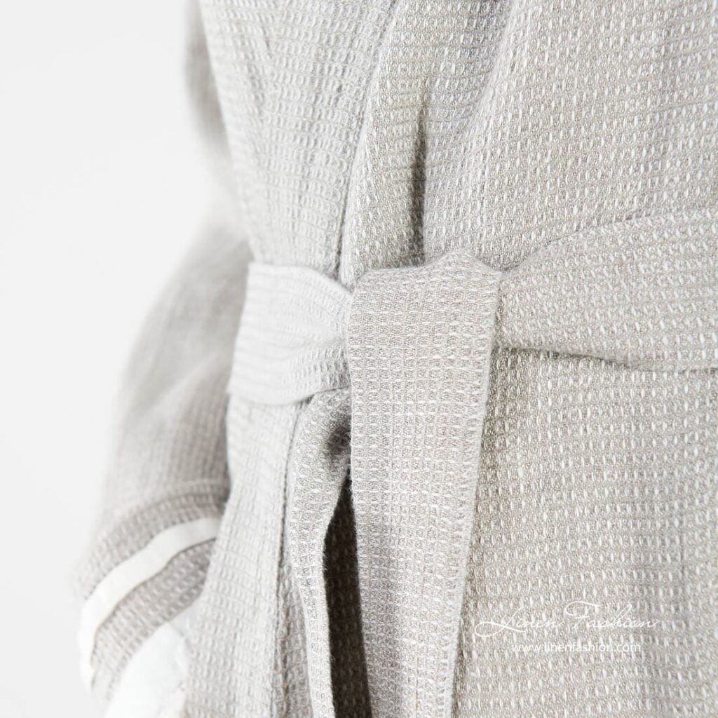 MALTA Badekåpe grå 4 Grey colored robe for women, malta.