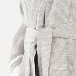 MALTA Badekåpe grå 9 Grey colored robe for women, malta.