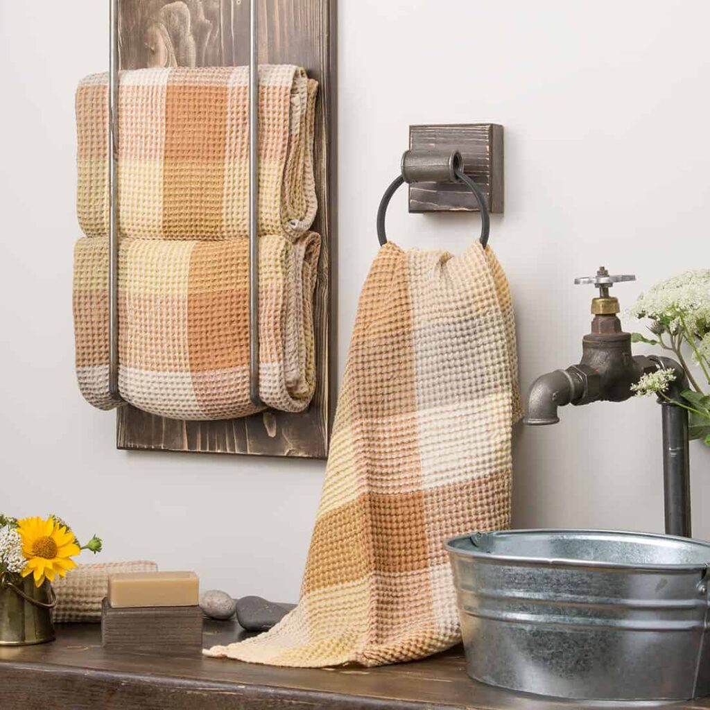 BINGO Badehåndkle lysebrunt 1 BINGO Badehåndkle lysebrunt