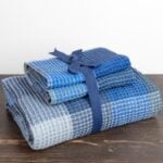 BINGO Badehåndkle blåternet