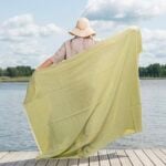 MADEIRA Strandhåndkle lysegrønn