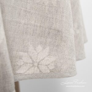 MYSTI Duk rund/oval beige