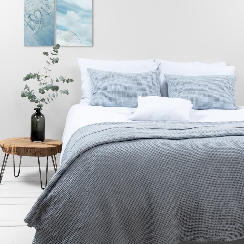 bedlinen arctica in light blue