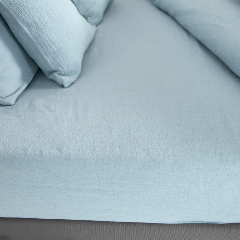 royal light blue sheets, plain