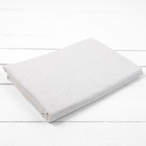 linen cotton beige flat sheet