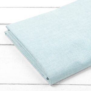 linen cotton turquoise flat sheet, 2 sizes