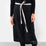 BISTRO LANGT forkle svart