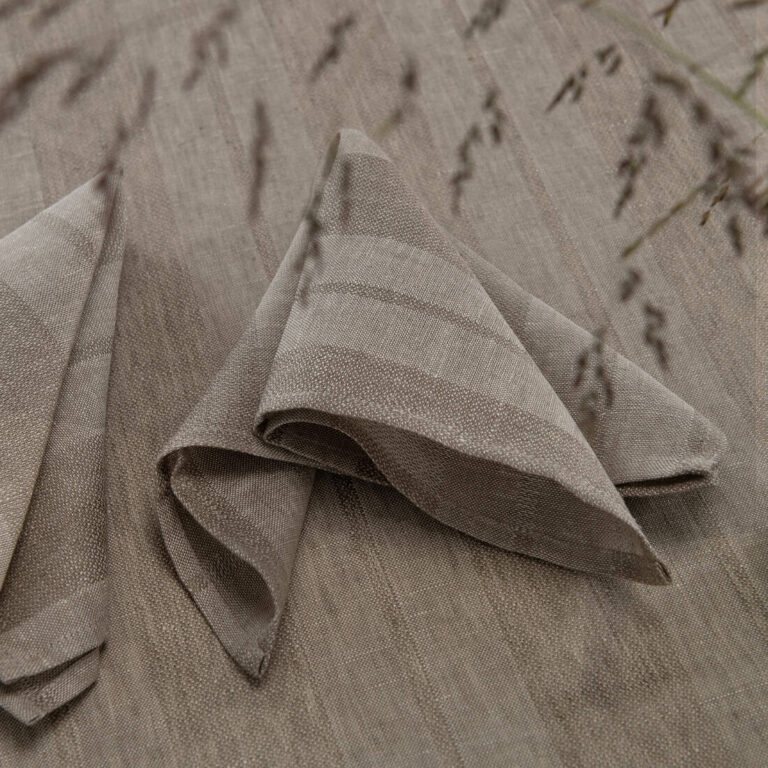 Sand beige linen cotton napkin