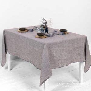 LOBELIA violet tablecloth.