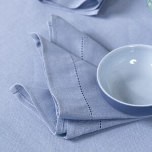 linen cotton light blue napkin, many sizes