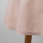 LUNA Duk rund/oval lys rosa