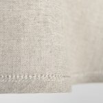 LUNA LAIT Duk rund/oval beige