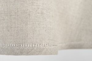 LUNA LAIT Duk rund/oval beige