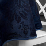 GARDA Duk rund/oval blå