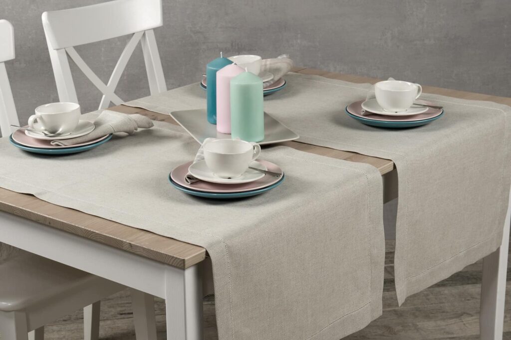 BIGA Bordløper grå 1 BIGA Bordløper grå