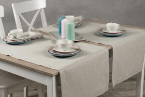 BIGA Bordløper grå 5 BIGA Bordløper grå