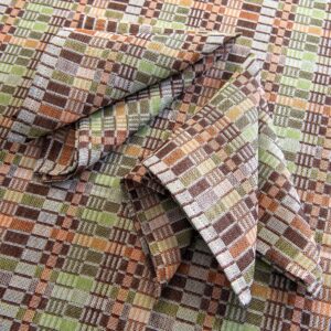 VIOLA Duk rund/oval brun grønn