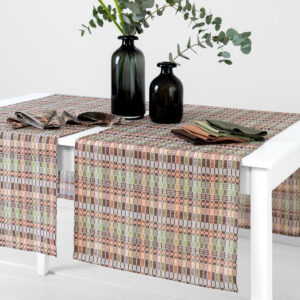 VIOLA Bordløper brun grønn